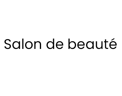 salon de beauté